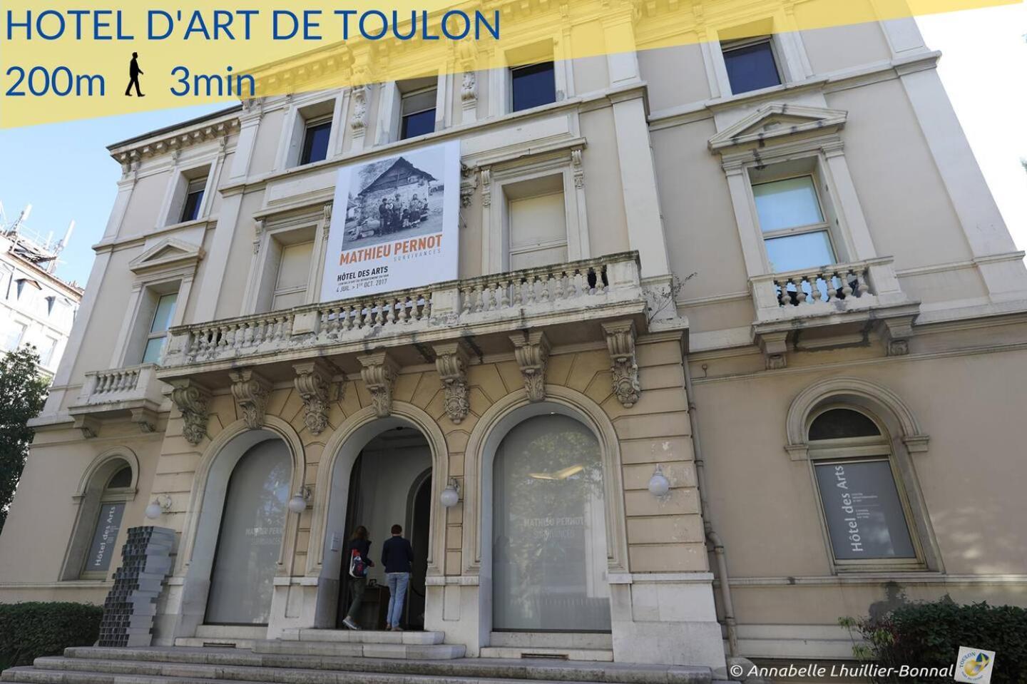 #3 Toulon Centre, Balcon, Lumineux, Stationnement Facile, Tout Confort エクステリア 写真